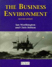 Cover of The business environment by Ian Worthington