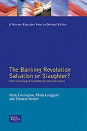Front cover of The banking revolution by Mark St. J. Carrington