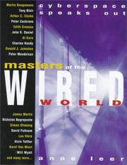 Front cover of Masters of the Wired World by Anne Leer