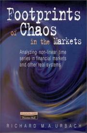Front cover of Footprints of Chaos in the Market by Richard Urbach