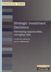 Front cover of Strategic Investment Decisions by Laurence Krantz