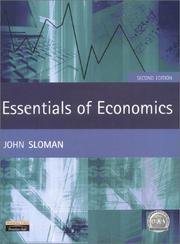 Front cover of Essentials of economics by John Sloman