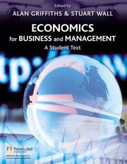 Front cover of Economics for business and management by Stuart Wall