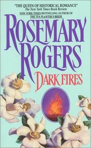 Front cover of Dark Fires:(Brandon-Morgan #2) by Rosemary Rogers