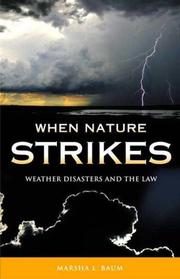 Cover of When nature strikes by Marsha L. Baum