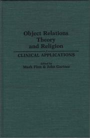 Front cover of Object relations theory and religion by Mark Finn