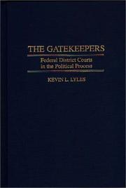 Cover of The gatekeepers by Kevin L. Lyles