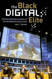 Cover of The black digital elite by John T. Barber