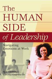 Front cover of The human side of leadership by Rick Ginsberg