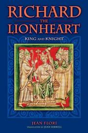 Cover of Richard the Lionheart by Jean Flori