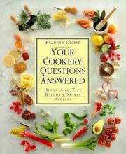 Front cover of Your cookery questions answered by Brenda Houghton