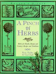 Front cover of A pinch of herbs by Gail Duff
