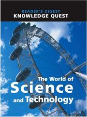 Front cover of World of Science and Technology by *             