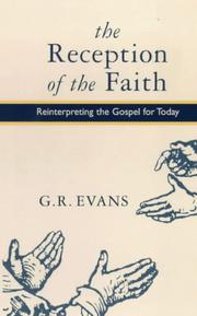 Cover of Reception of Faith by G. R. Evans