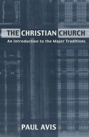 Front cover of The Christian Church by Paul Avis