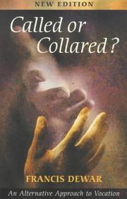 Cover of Called or collared? by Francis Dewar