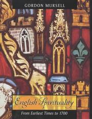 Cover of English Spirituality by Gordon Mursell