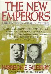 Cover of The new emperors by Harrison Evans Salisbury