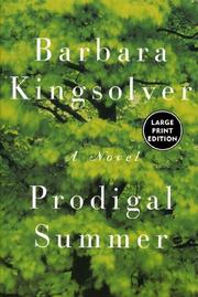 Cover of Prodigal Summer Display by Barbara Kingsolver
