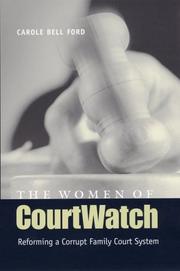 Front cover of The Women of CourtWatch by Carole Bell Ford