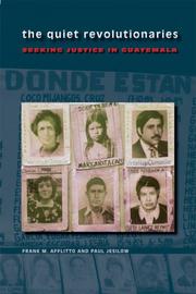 Front cover of The quiet revolutionaries by Frank M. Afflitto