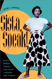 Front cover of Sista, speak! by Sonja L. Lanehart