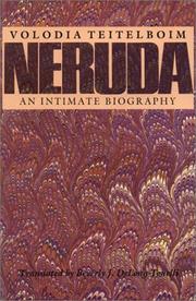 Cover of Neruda by Volodia Teitelboim