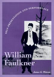 Cover of William Faulkner by James G. Watson