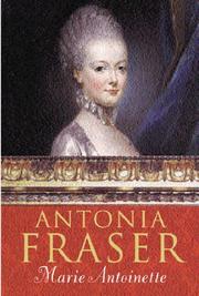 Front cover of Marie Antoinette by Antonia Fraser