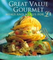 Front cover of Great value gourmet by Paul Gayler