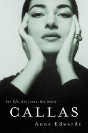 Cover of Callas by Anne Edwards
