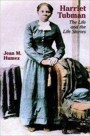 Front cover of Harriet Tubman by Jean McMahon Humez