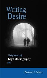 Cover of Writing Desire by Bertram Cohler