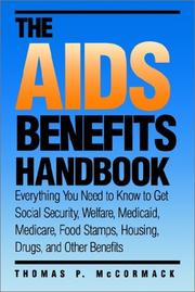 Front cover of The AIDS benefits handbook by Thomas P. McCormack