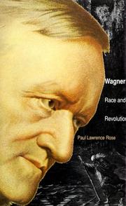 Cover of Wagner by Paul Lawrence Rose