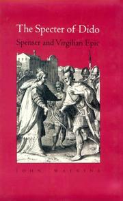 Front cover of The specter of Dido by Watkins, John