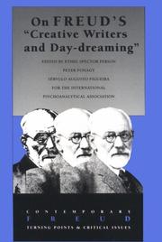 Front cover of On Freud`s Creative Writers and Day-dreaming by Ethel S. Person