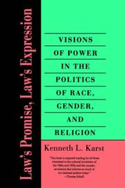 Cover of Law's Promise, Law's Expression by Kenneth L. Karst