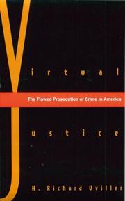Cover of Virtual Justice by H. Richard Uviller