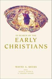 Cover of In search of the early Christians by Wayne A. Meeks