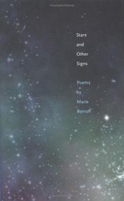 Front cover of Stars and other signs by Marie Borroff