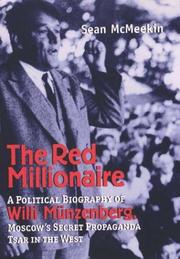 Front cover of The red millionaire by Sean McMeekin