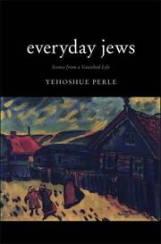 Cover of Everyday Jews by Yehoshue Perle
