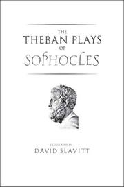 Front cover of The Theban Plays of Sophocles by Sophocles