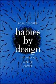Cover of Babies by Design by Ronald M. Green