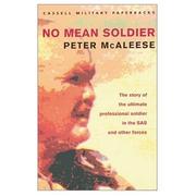 Cover of No mean soldier by Peter McAleese