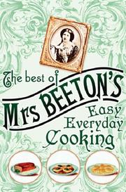 Front cover of The Best of Mrs Beeton's Easy Everyday Cooking by Mrs. Beeton