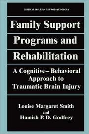 Front cover of Family support programs and rehabilitation by Louise Margaret Smith