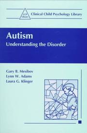 Cover of Autism by Gary B. Mesibov