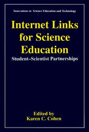 Front cover of Internet Links for Science Education by Karen C. Cohen